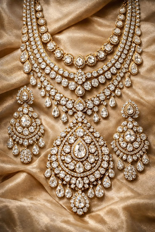 Stunning Looks for Polki Jewellery Indian Brides